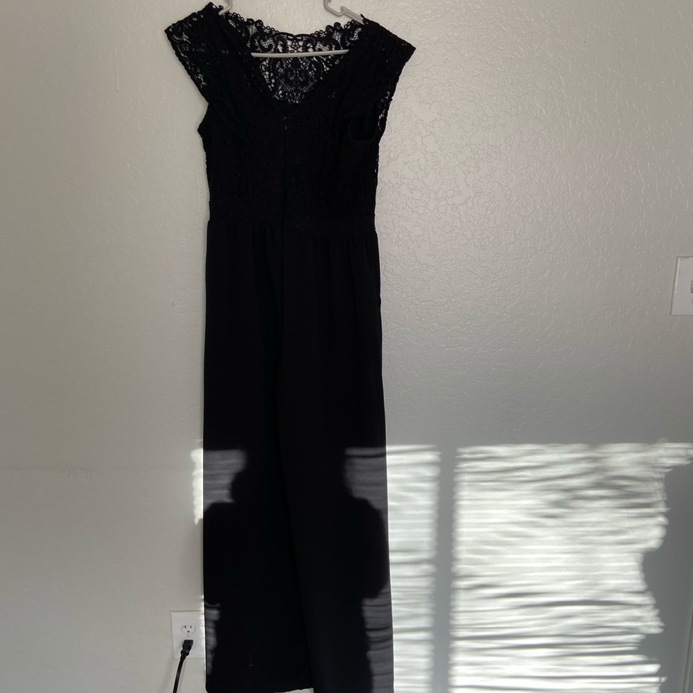 Black jumpsuit